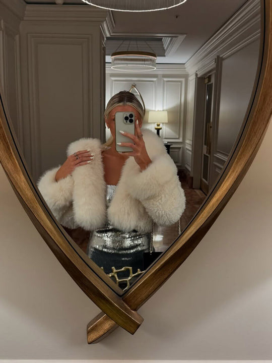 R&B | Kunstfelljacke mit Weichem Pelzlook