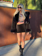 R&B | Kunstfelljacke mit Weichem Pelzlook