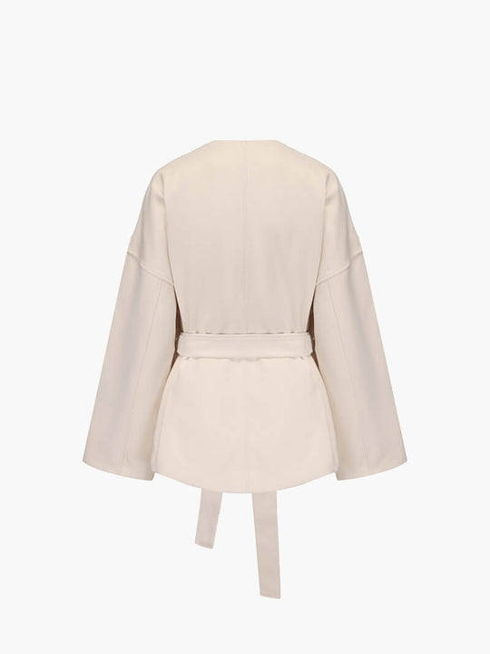 R&B | Kimono Jacke Eleganter Cardigan mit Bindegürtel