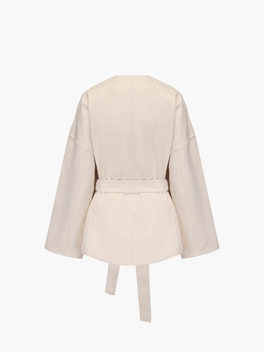 R&B | Kimono Jacke Eleganter Cardigan mit Bindegürtel