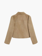 R&B | Wildlederjacke Klassische Kurzjacke mit Taschen