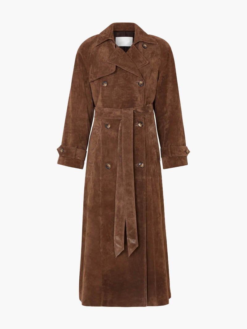 R&B | trenchcoat - eleganter langer Damenmantel