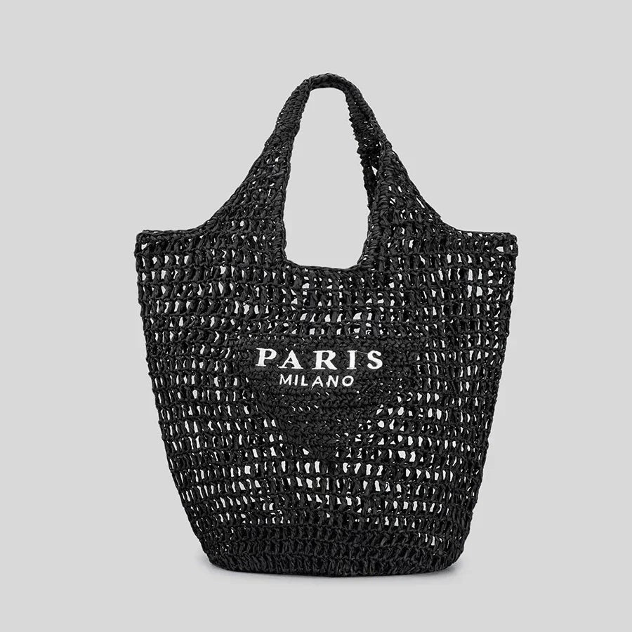 R&B | HandgewR&Bte Tasche mit R&B- und Milano-Aufdruck