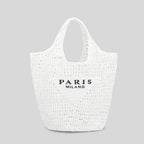 R&B | HandgewR&Bte Tasche mit R&B- und Milano-Aufdruck