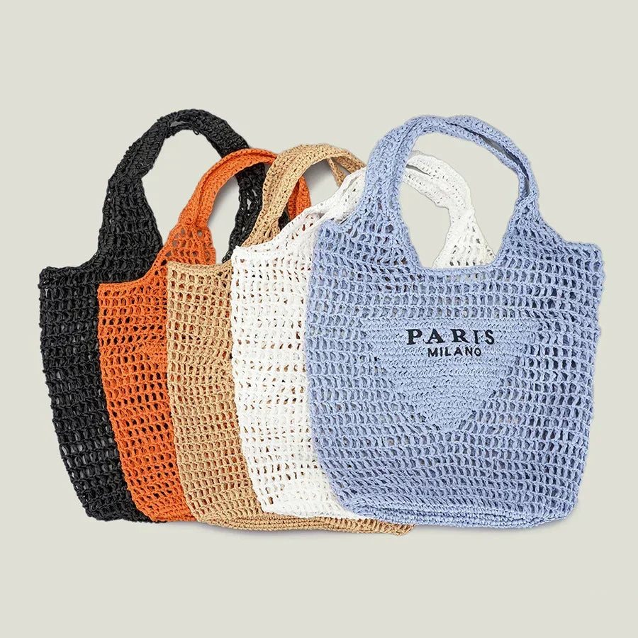 R&B | HandgewR&Bte Tasche mit R&B- und Milano-Aufdruck