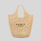 R&B | HandgewR&Bte Tasche mit R&B- und Milano-Aufdruck