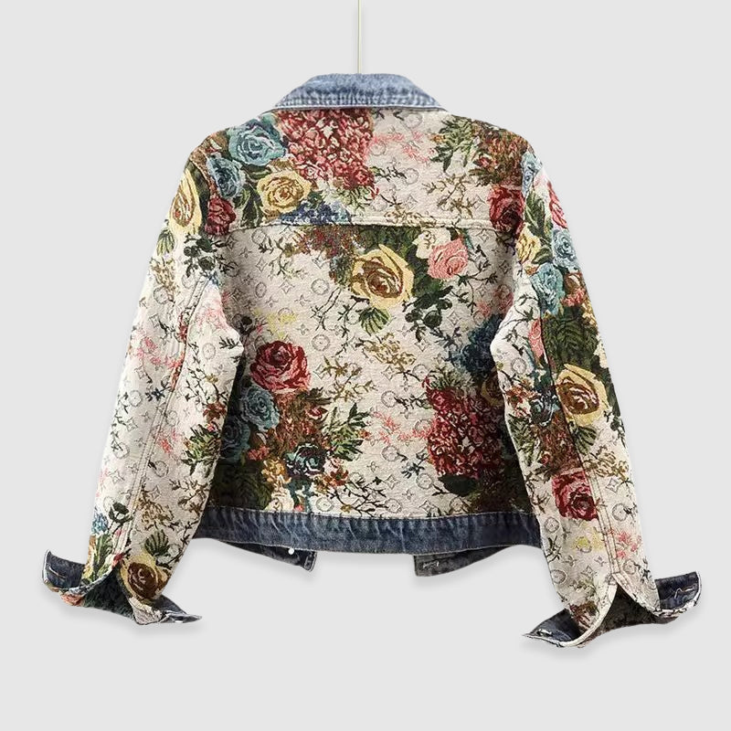 R&B | Blossom Denim Jacke