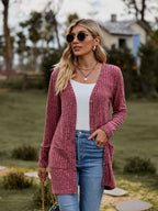 R&B | Modische Strickjacke für Frauen mit Taschen