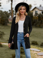 R&B | Modische Strickjacke für Frauen mit Taschen