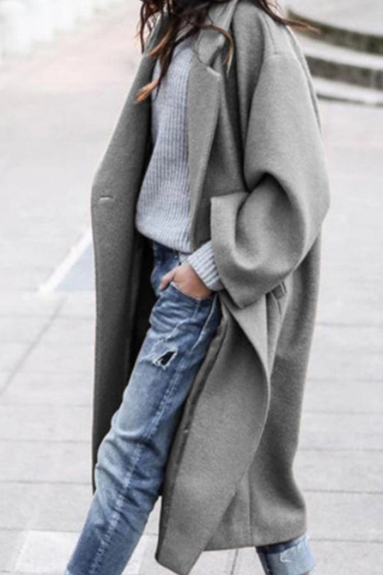 R&B | Jacke mit Revers und Tasche