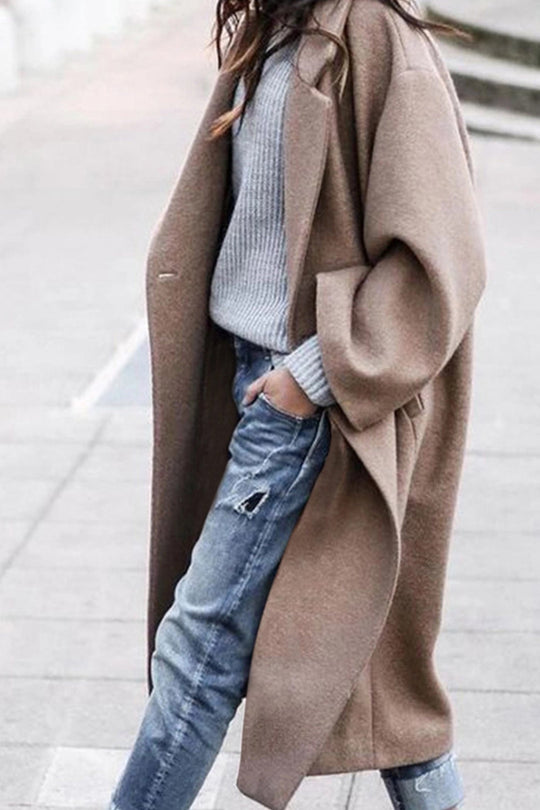 R&B | Jacke mit Revers und Tasche