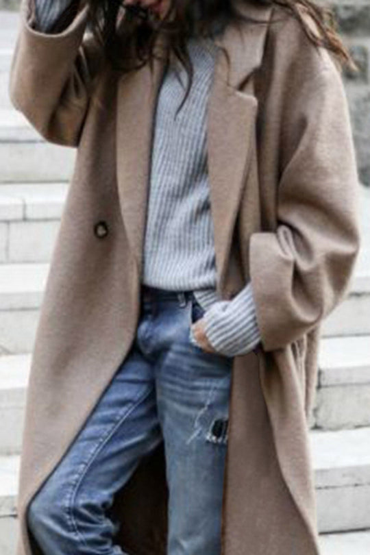 R&B | Jacke mit Revers und Tasche
