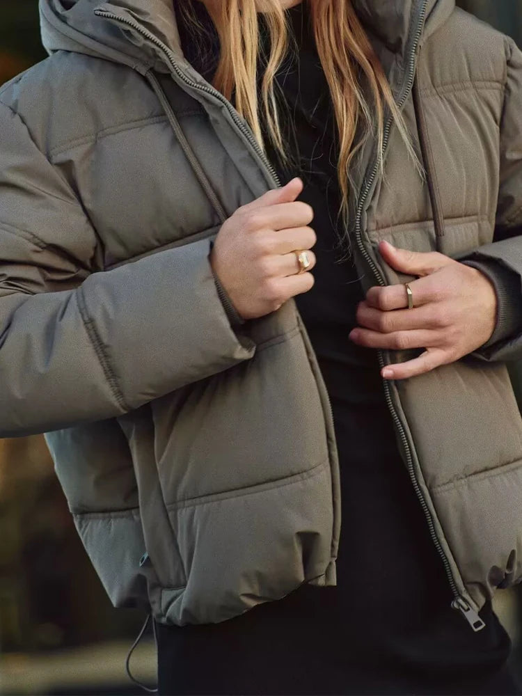 R&B | Damen Leichte Gesteppte Pufferjacke Stylisch und Warm