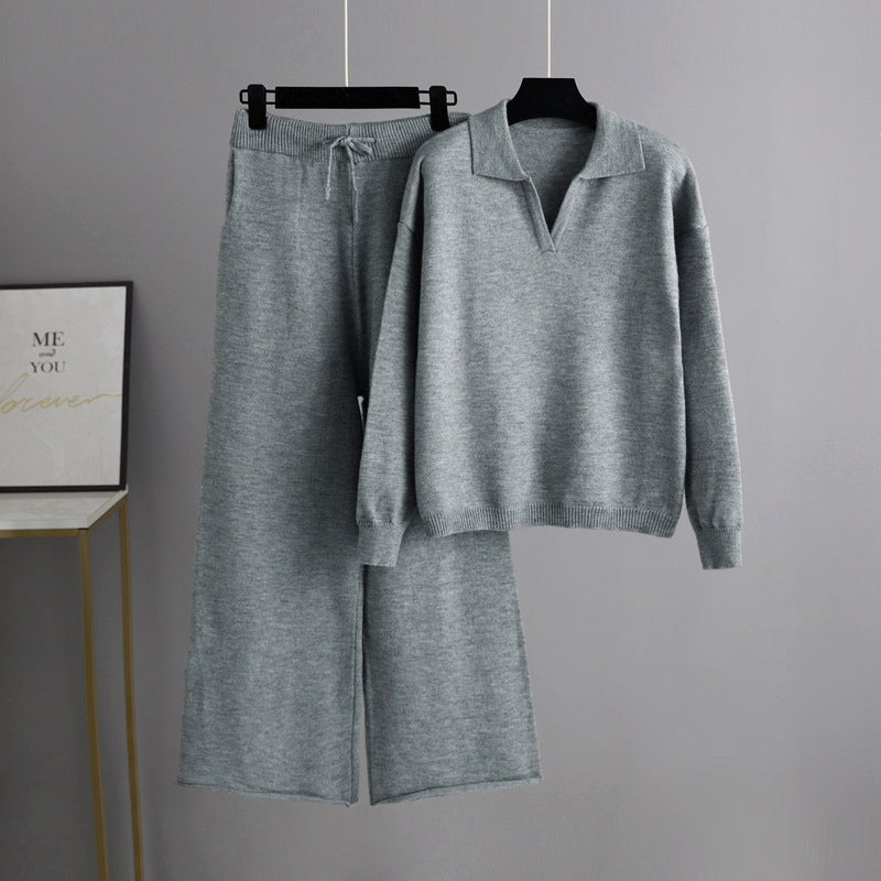 R&B | Strickpullover und Hose Set