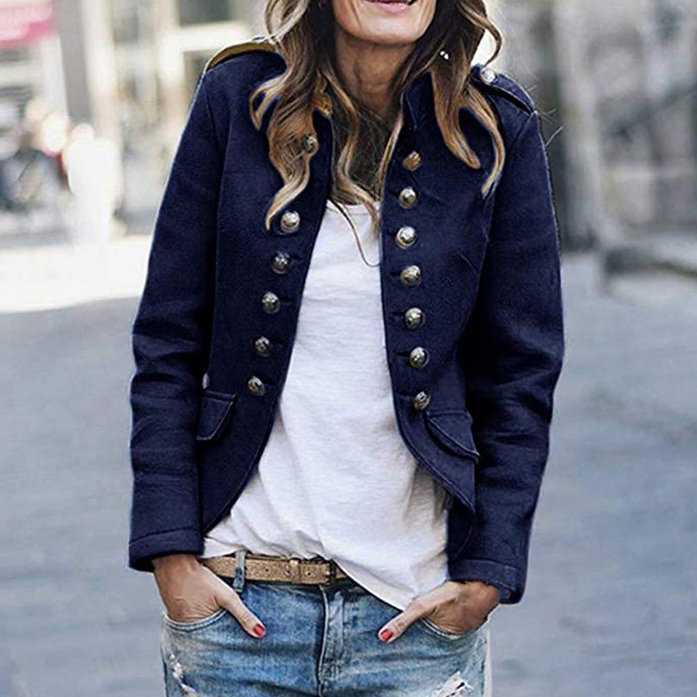 R&B | Military-Style Jacke - Doppelt mit Stehkragen