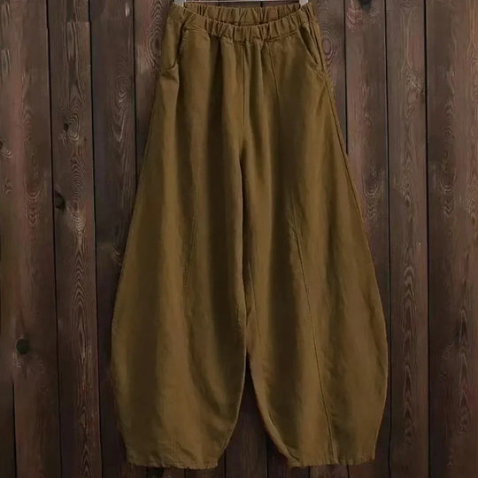R&B | Baumwoll-Leinen-Hose