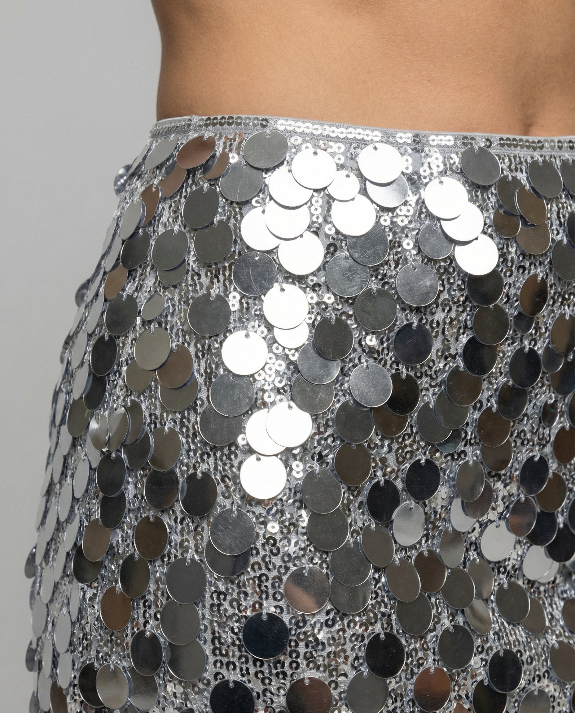 Eleganter Pailletten Minirock | R&B