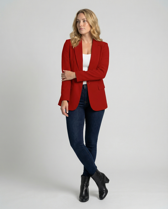 Damen Eleganter Blazer mit Perfekter Passform & Vielseitigem Stil | R&B