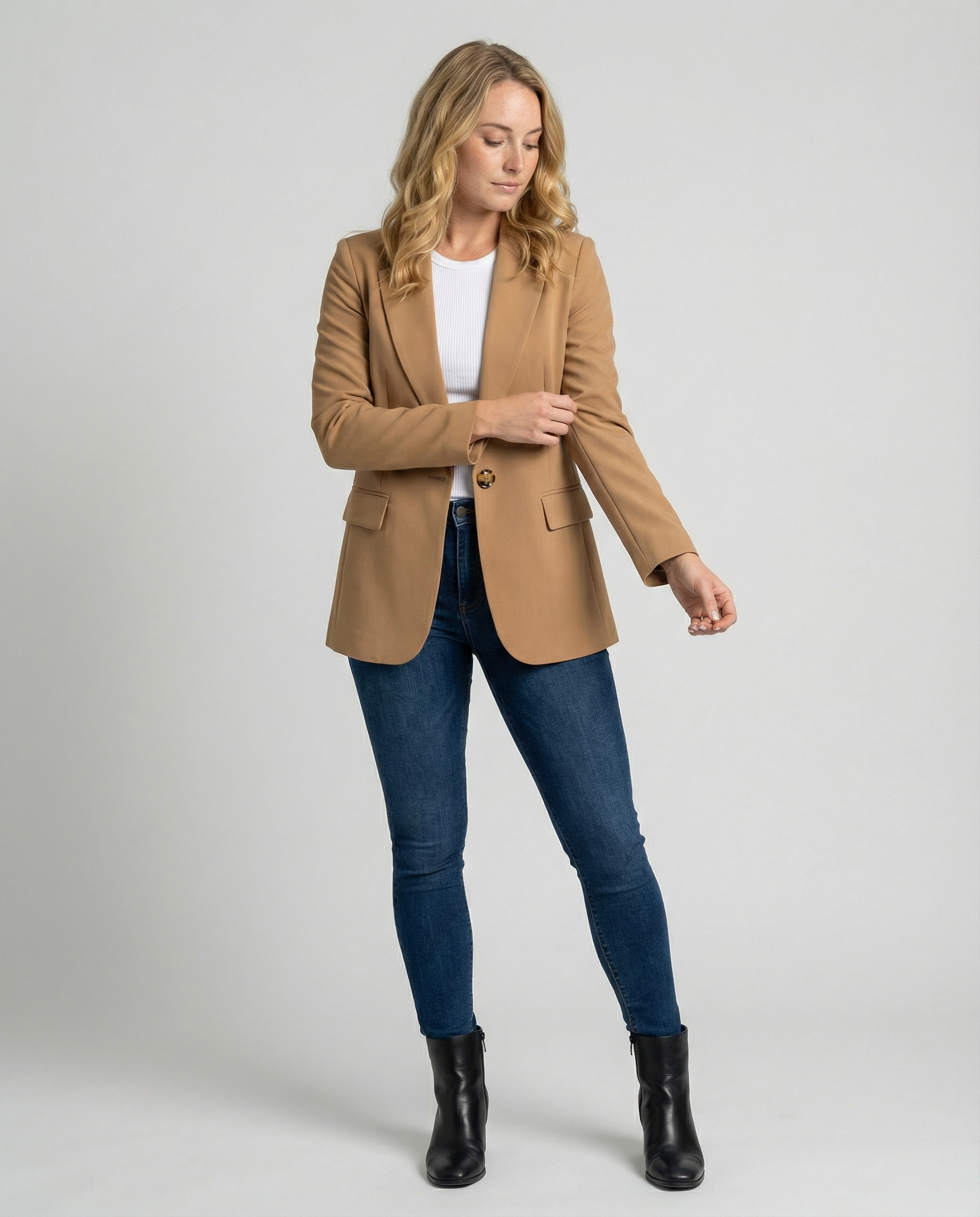 Damen Eleganter Blazer mit Perfekter Passform & Vielseitigem Stil - R&B