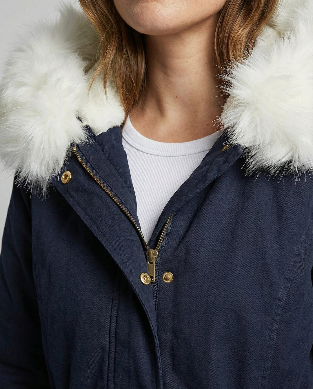 Warme Damen Winterjacke Mittellang | R&B
