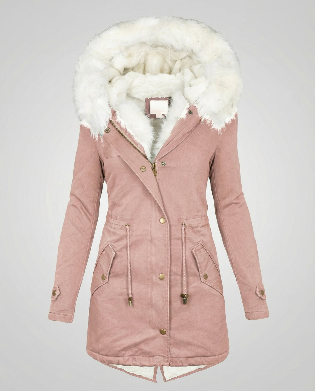 Warme Damen Winterjacke Mittellang | R&B