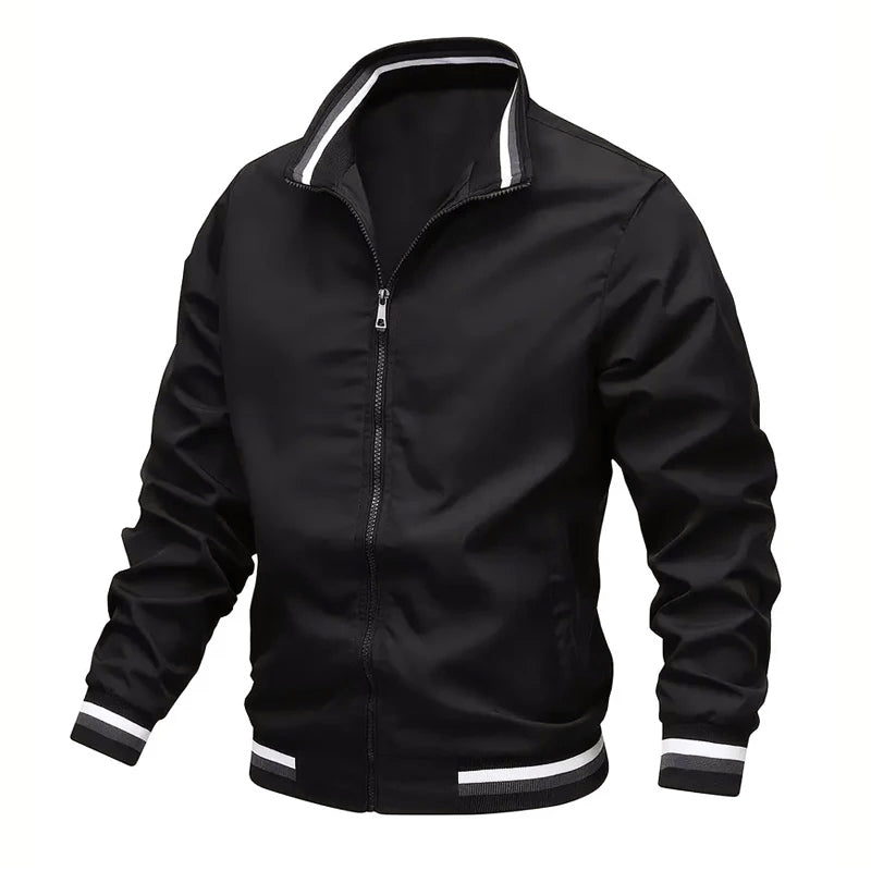 R&B | Kragen Herbst Windbreaker Jacke für Herren