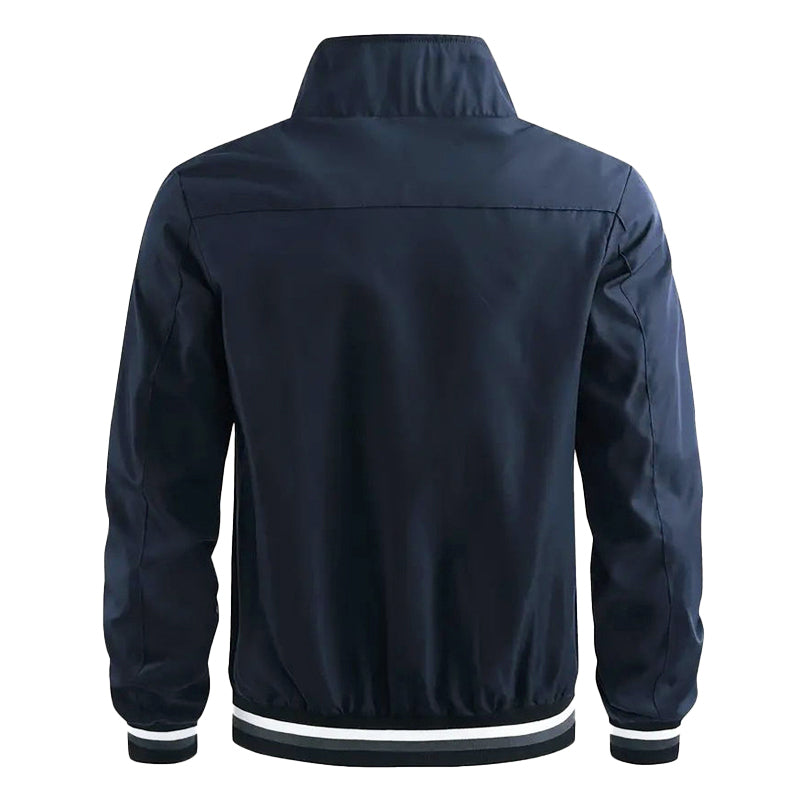 R&B | Kragen Herbst Windbreaker Jacke für Herren