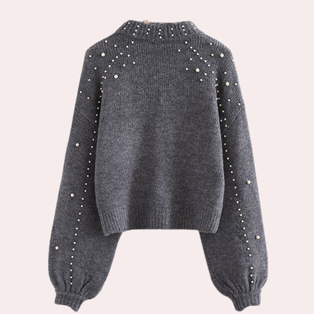 R&B | Damenpullover mit Perlen