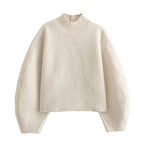 R&B | Rollkragenpullover für Damen Aus Boucle-Strick
