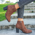 R&B | Wildleder Stiefeletten für Frauen – Schick & Bequem
