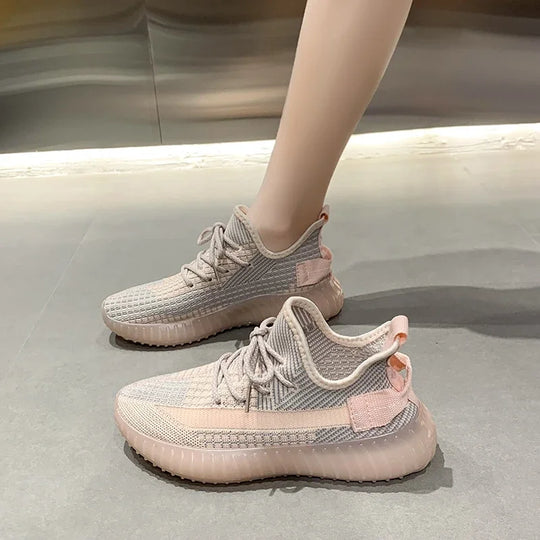 Taupe Trend Sneakers R&B