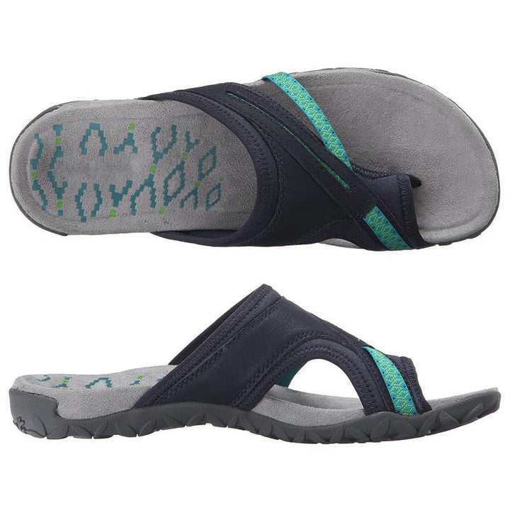R&B | Komfortable Orthosandalen mit Wildledersohle