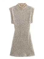 Schimmerndes Minikleid von ModeGlamour