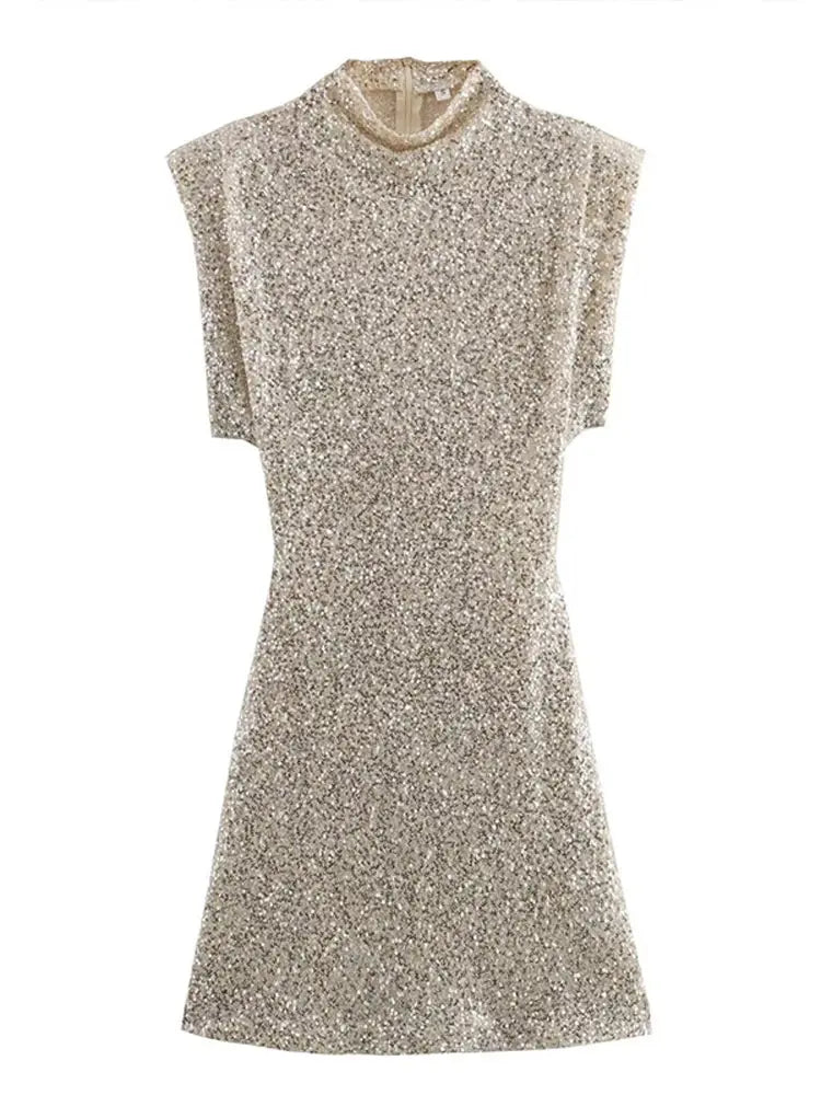 Schimmerndes Minikleid von ModeGlamour