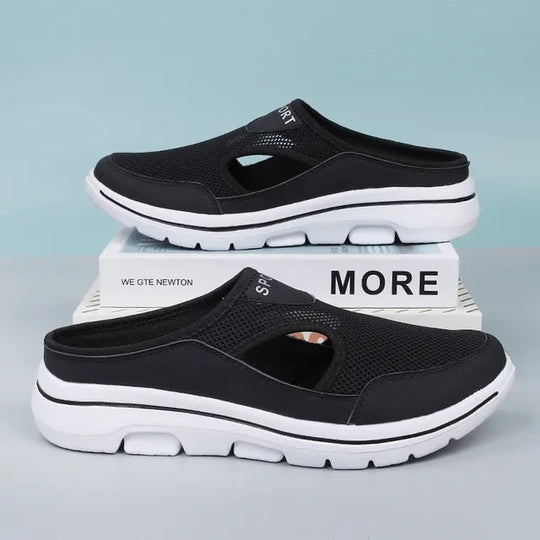 Weiße Atmungsaktive SlipOns R&B