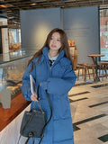 R&B | Lange Pufferjacke - Wasserabweisend - Gestepptes Design - Kapuze - Warm und Bequem
