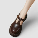 T-Bar Schuhe | Bequem | Robust | Mary Jane Schuhe | Damen Slipper R&B