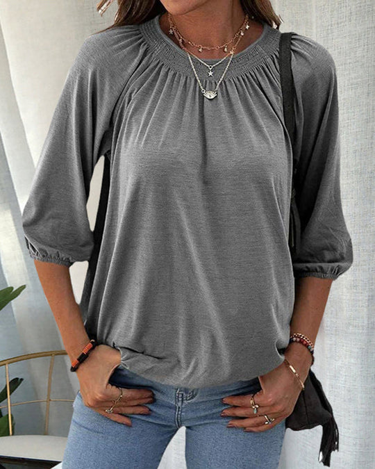 R&B | Schicke Bluse mit Bischofsärmeln