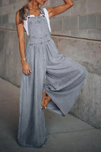 R&B | Armelloser Trendiger Denim-Overall für Damen