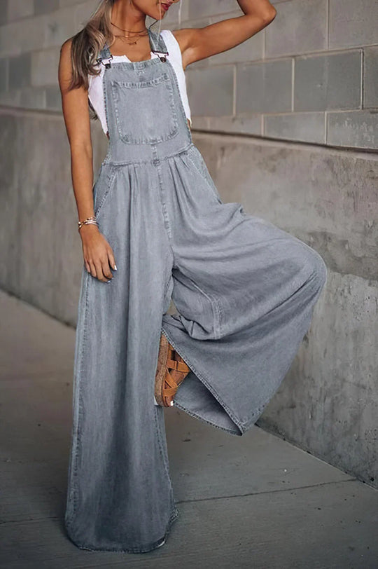 R&B | Armelloser Trendiger Denim-Overall für Damen