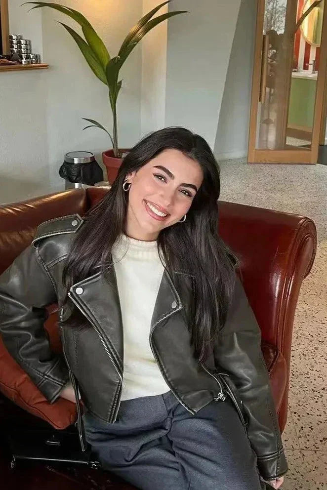R&B | Kurze Bikerjacke Für Damen