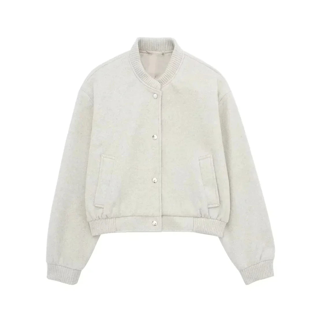 R&B | Cropped Bomberjacke