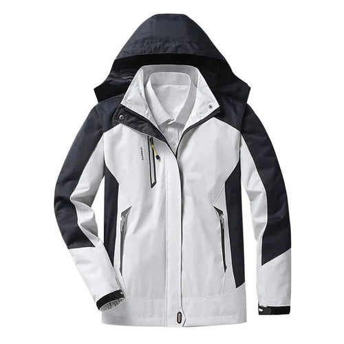 R&B | 3-in-1 Regenjacke mit Kapuze für Damen