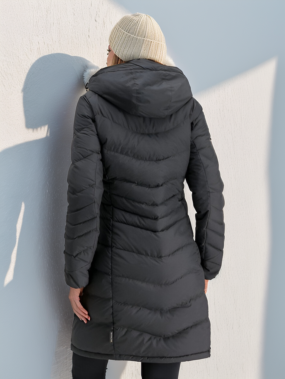 R&B | Gepolsterter Mantel Eva Winter, Warm, Leicht und Wasserabweisend