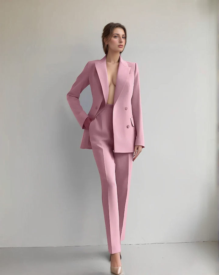 R&B | stilvolle maßgeschneiderte Anzug - elegantes Blazer- und Hosen-Set für Frauen