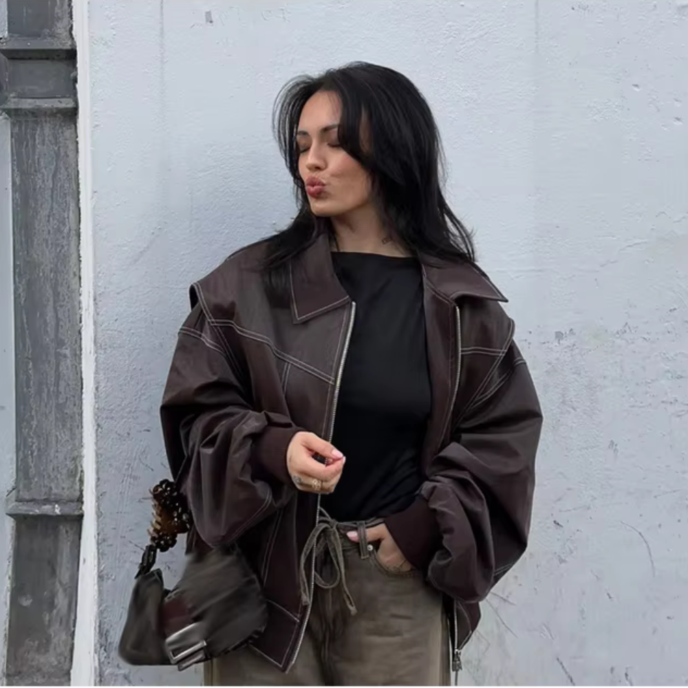 R&B | Große Jacke mit Reißverschluss