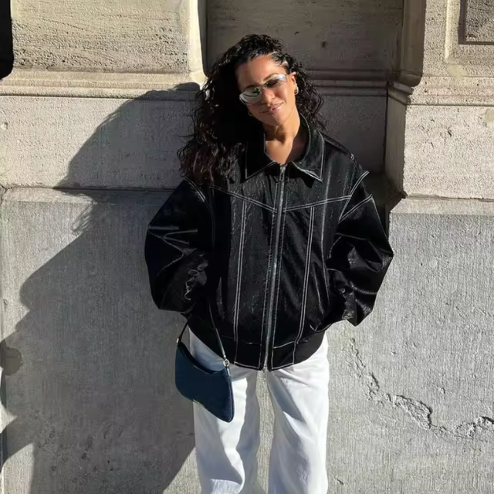 R&B | Große Jacke mit Reißverschluss