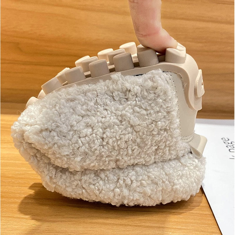 Teddy Loafers - Weiche, pelzige Slipper für Frauen R&B