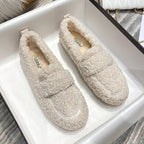 Teddy Schuhe | Slip-On | Rutschfest | Fellschuhe | Damenschuhe R&B