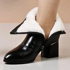 R&B | Texturierte Ankle Boots für Damen – Stilvoll & Bequem Blockabsatz